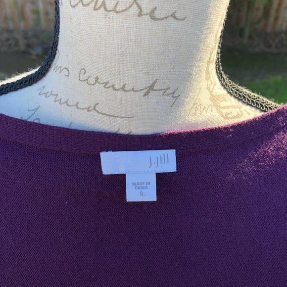 J. Jill Purple long sleeve tunic - Picture 5 of 5